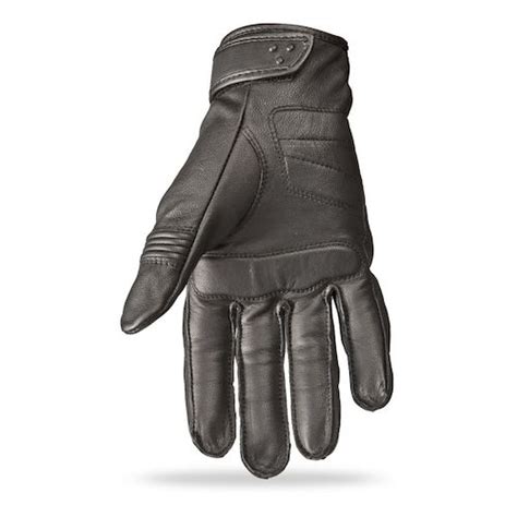 Glove Manufacturing Process Highway 21 Women's Black Ivy Leather Motorcycle Gloves